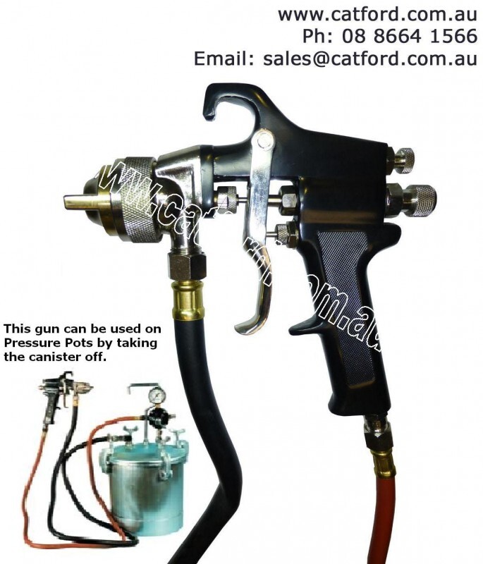 Air Paint Spray Gun High Pressure Pneumatic 1975 v2