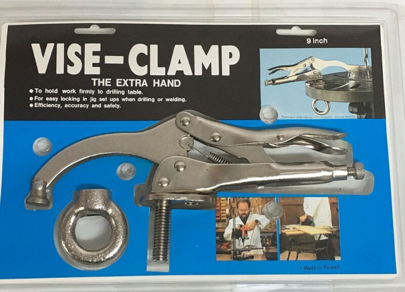 Drill Vice Grip Pliers 9 Inches 1976