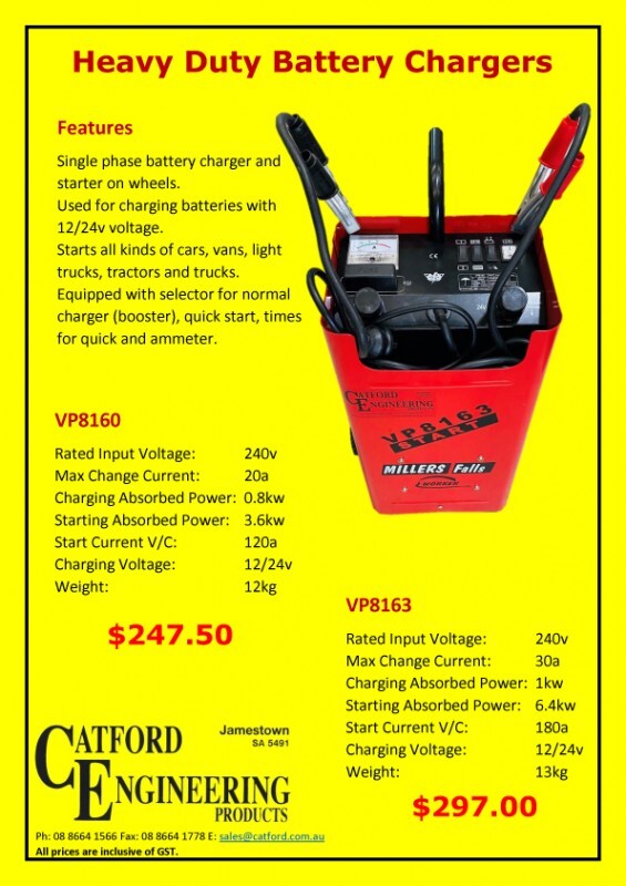 Heavy Duty Battery Chargers 1971