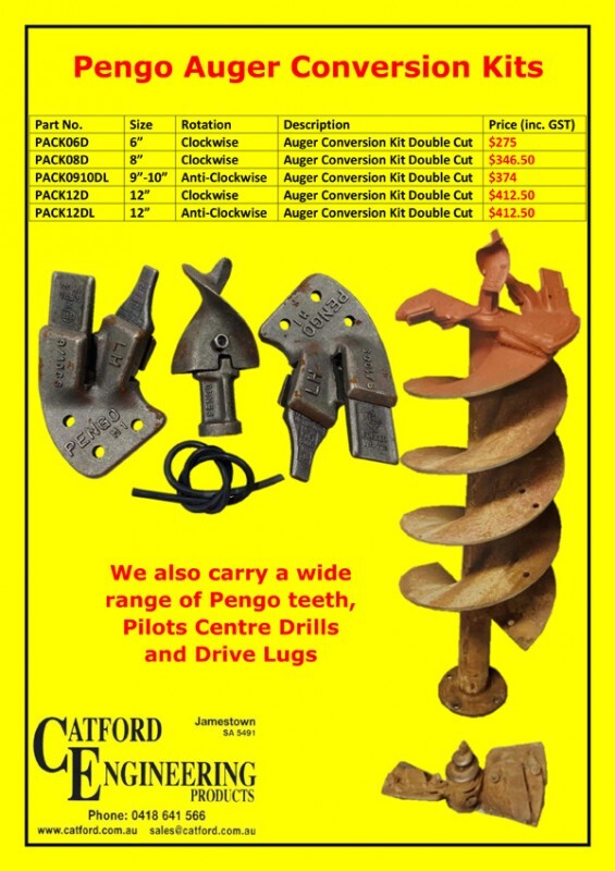 Pengo Auger Conversion Kits 1967
