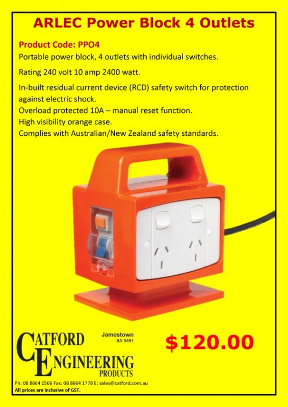 Power Block 4 Outlets 1972